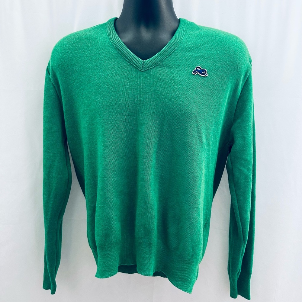Garan Vintage 80s V-neck Panther Sweater - USA 🇺🇸